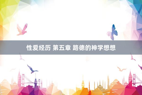 性爱经历 第五章 路德的神学想想